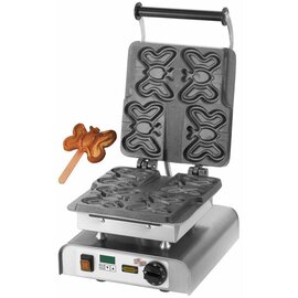 waffle iron  | wafer size 106 x 133 x 24 mm (4x)  | 2200 watts 230 volts product photo