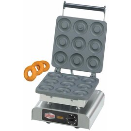 waffle iron eco Dony Donut  | wafer size Ø 80 mm (9x)  | 2200 watts 230 volts product photo