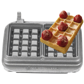 back plate Brussels Waffle  | wafer size 165 x 105 x 28 mm (2x) product photo