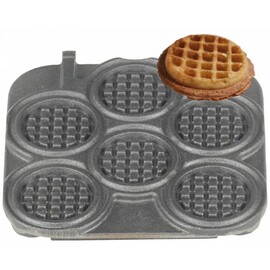 back plate Waffle Coins  | wafer size Ø 80 x h 6 mm (6x) product photo