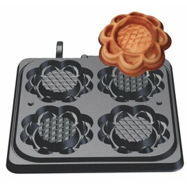 back plate Waffle Tart  | wafer size Ø 123 x h 28 mm (4x) product photo