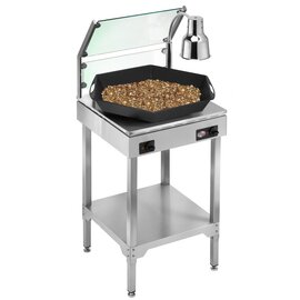 Therm'O'Cook® hotplate free flow 230 volts 2.75 kW with underframe|heat lamp|pan product photo