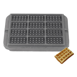 Brussels waffle interchangeable plates for Thermocook® (cast iron non-stick coating) product photo