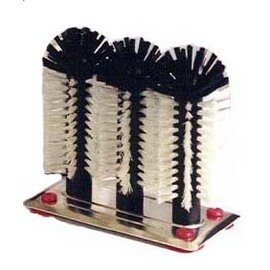 glass brush set 3 brushes|suction plate  | bristles made of polypropylene  L 180 mm product photo
