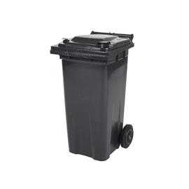 2-wheel large waste container 120 ltr grey product photo