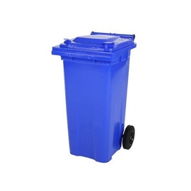2-wheel large waste container 120 ltr blue product photo