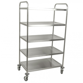 serving trolley JAMES  | 5 shelves  L 860 mm  B 540 mm  H 1540 mm product photo