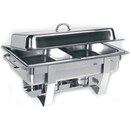 Chafing Dish Model Anouk 2, stainless steel, highly polished, including 2 x 1/2 GN containers product photo