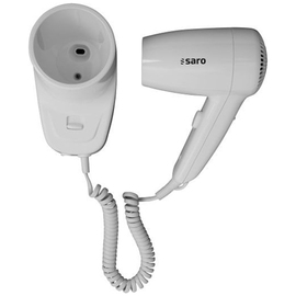 hairdryer JEREMY for wall mounting plastic white 1200 watts product photo