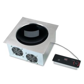 built-in induction wok cooker ZAHIRA CBW-35 230 volts 3.5 kW product photo