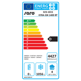 freezer KYRA GN 1400 BT 1300 ltr | convection cooling product photo  S