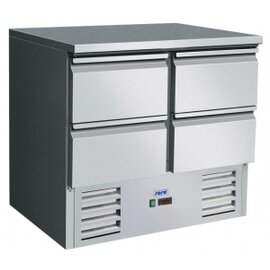 refrigerated work table VIVIA S 901 S/S TOP 4 x 1/2 230 watts | 4 drawers product photo