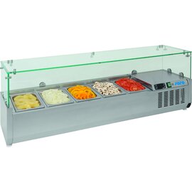 countertop cooling vitrine VRX 1200/380 230 volts | 4 containers GN 1/3 - 150 mm product photo