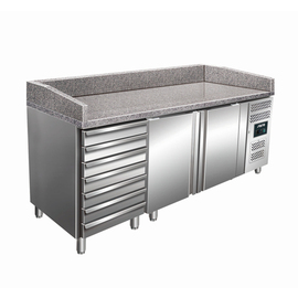 pizza station MARGA PZ 2610 TN 350 watts  | 2 solid doors  | 7 drawers product photo