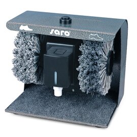 shoe shine machine ESP 003  • anthracite | carpet | on-off foot switch | 2 brushes product photo