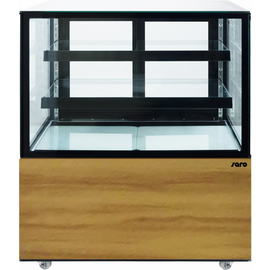 pastry showcase MAXIME 300 l 230 volts | 2 glass shelves  | wood panelling product photo