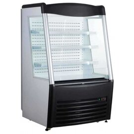 refrigerated display racks Emma black 390 ltr 230 volts | 3 shelves product photo