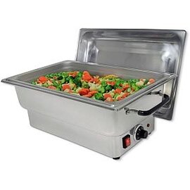 electric chafing dish GN 1/1 ALINA removable lid 230 volts 1600 watts  L 618 mm  H 321 mm product photo