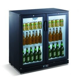 Bar Cooler, model &quot;MARA 2&quot;, doors double glazed, capacity 202 ltr., Temperature + 2 / + 8 ° C product photo