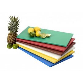 polyethylene cutting board • white | 500 mm x 300 mm H 15 mm product photo