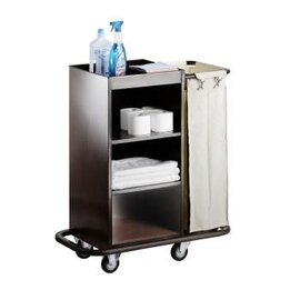 B-Stock | room service cart AF 260 reddish brown | 920 mm  x 450 mm  H 1120 mm product photo