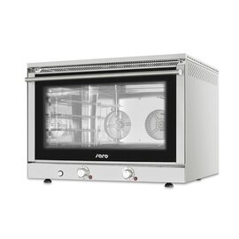HO 644-B hot-air oven with steaming, stainless steel, 4 slots 600 x 400 mm, solid water connection 3/4 &quot; product photo