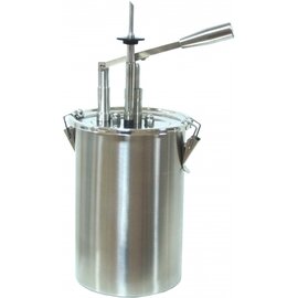 pastry filler PD-019 stainless steel chromium 4.5 ltr product photo