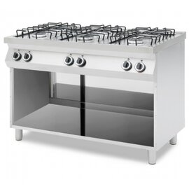 Bertos gas stove kW G7F6BP INTERGASTRO 42