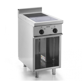 induction stove E7/CUI12BAL handling per turning knob 400 volts 7 kW | open base unit product photo