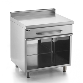 neutral unit E7/KNN2CA 400 mm  x 700 mm  H 850 mm with 1 drawer | upstand product photo