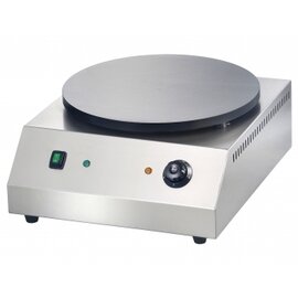crepe maker ZENON with 1 baking plate electric 230 volts 3000 watts product photo
