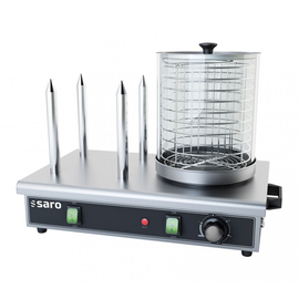 hot dog maker HW 2 | number of skewers 4 bun skewers | 230 volts 650 watts product photo