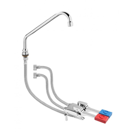 fitting | cold and hot water set THEA 1/2" outreach 300 mm  H 250 mm pedal product photo