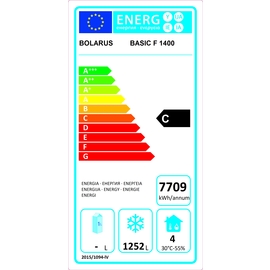 commercial freezer F 1400 1252 ltr | monobloc cooling product photo  S