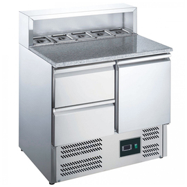 pizzadette EPS 900 1/2 with attachement | 1 full door | 2 drawers product photo
