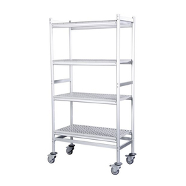 wheeled rack 4BSW907 | 907 mm x 520 mm H 1850 mm product photo