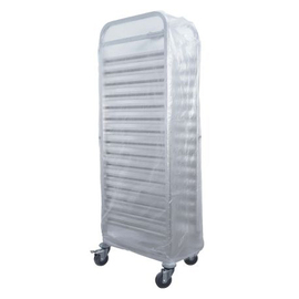 cover for LIAM shelf trolley | 300 disposable transparent plastic covers product photo