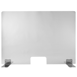 protective wall acrylic glass with opening | window size 650 x 850 mm product photo