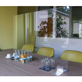 protective wall acrylic glass with opening | window size 900 x 600 mm product photo  S