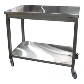 work table wheeled with ground floor | 1000 mm x 600 mm H 850 mm product photo
