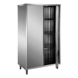storage cabinet stainless steel | 2 wing doors | 1000 mm x 700 mm H 2000 mm product photo