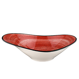 bowl AURA PASSION Stream oval porcelain 280 mm x 188 mm H 85 mm product photo