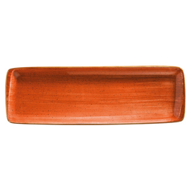 tectangular plate AURA TERRACOTTA Moove porcelain rectangular | 485 mm x 160 mm product photo