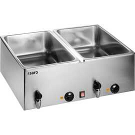 bain marie BMH 160-2 gastronorm  • 1200 watts | drain tap product photo