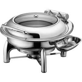 chafing dish JESSIE suitable for induction 6 ltr round incl. container product photo