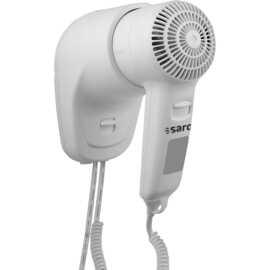 hairdryer JEREMY for wall mounting plastic white 1200 watts product photo
