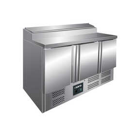 prep table FRAN 3-doors 230 watts  | 3 solid doors product photo