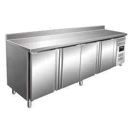 refrigerated table KYLIA GN 4200 TN | 4 solid doors | upstand product photo