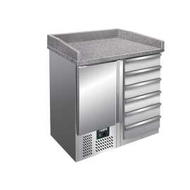 pizza station PZ 4001 | 109 ltr  | solid door  | 6 drawers product photo