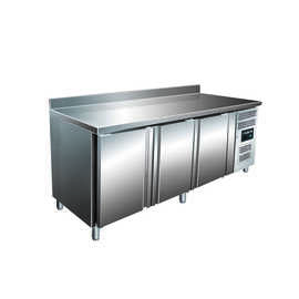 Refrigerated counter with 3 doors and raised edge, model SNACK 3200 TN product photo